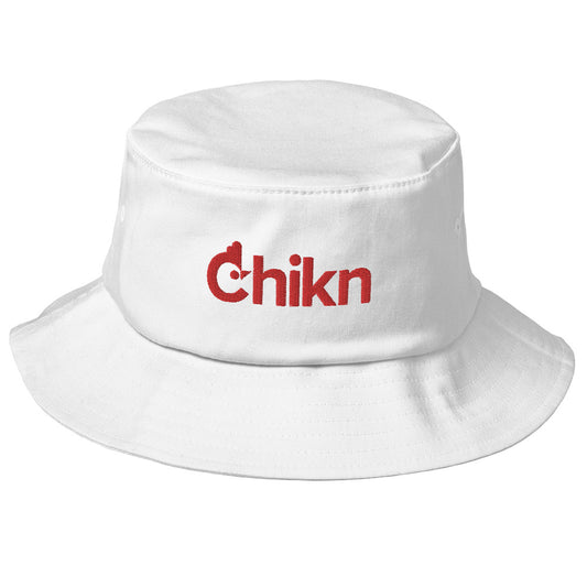 chikn Bucket Hat (red logo)