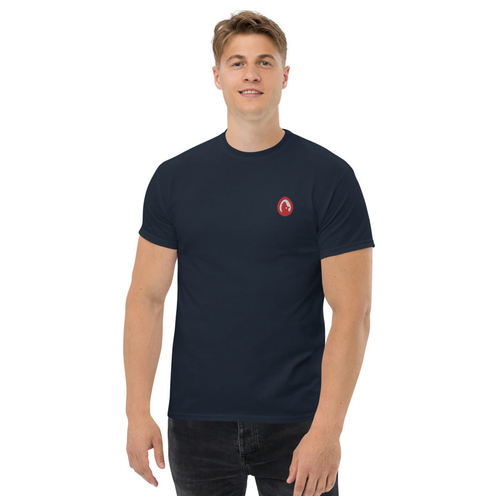 egg logo tee
