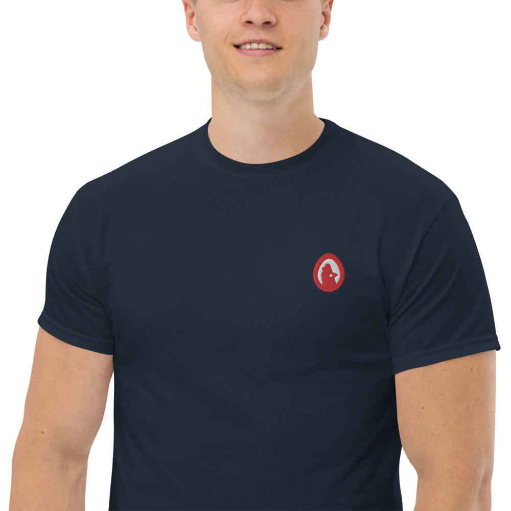 egg logo tee