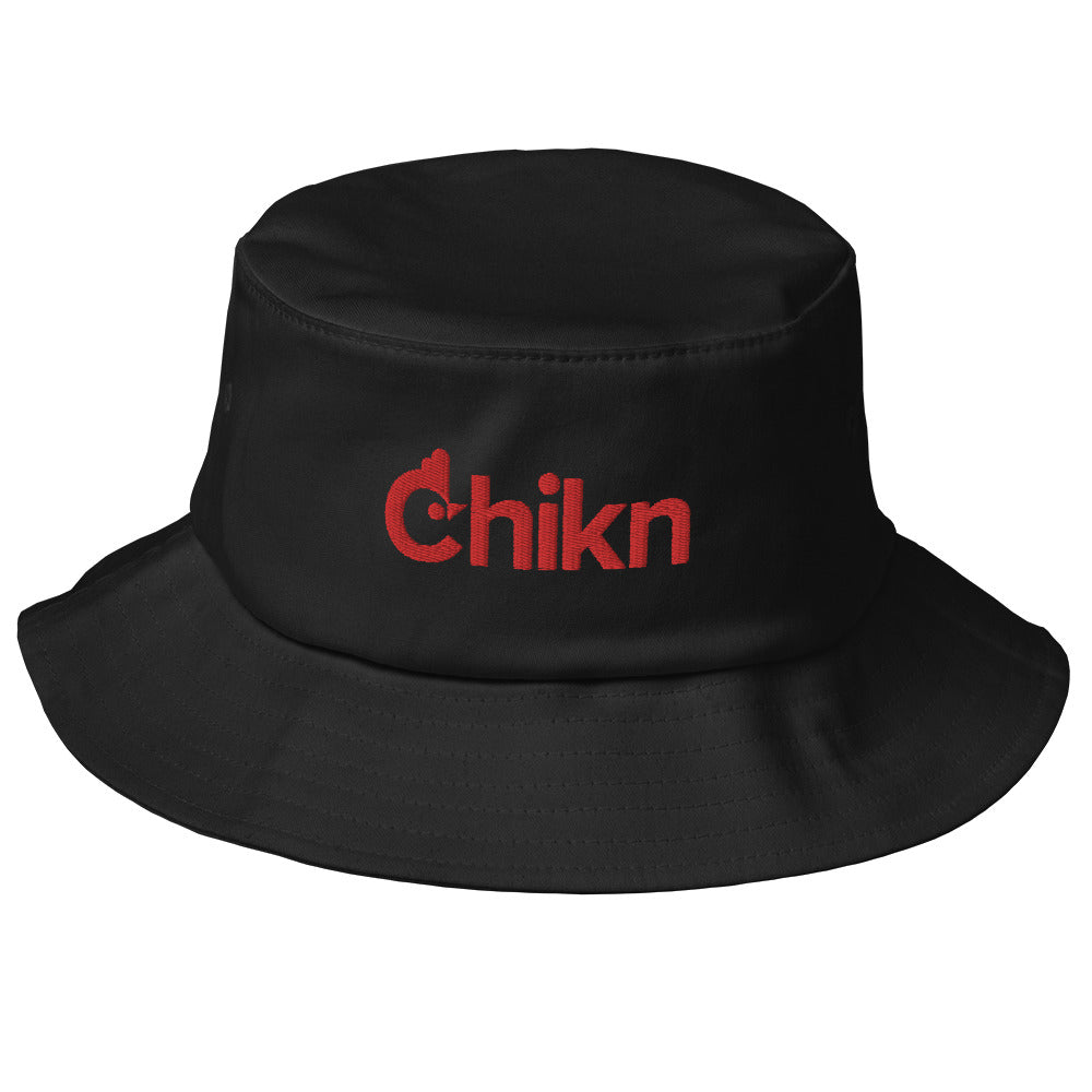 chikn Bucket Hat (red logo)